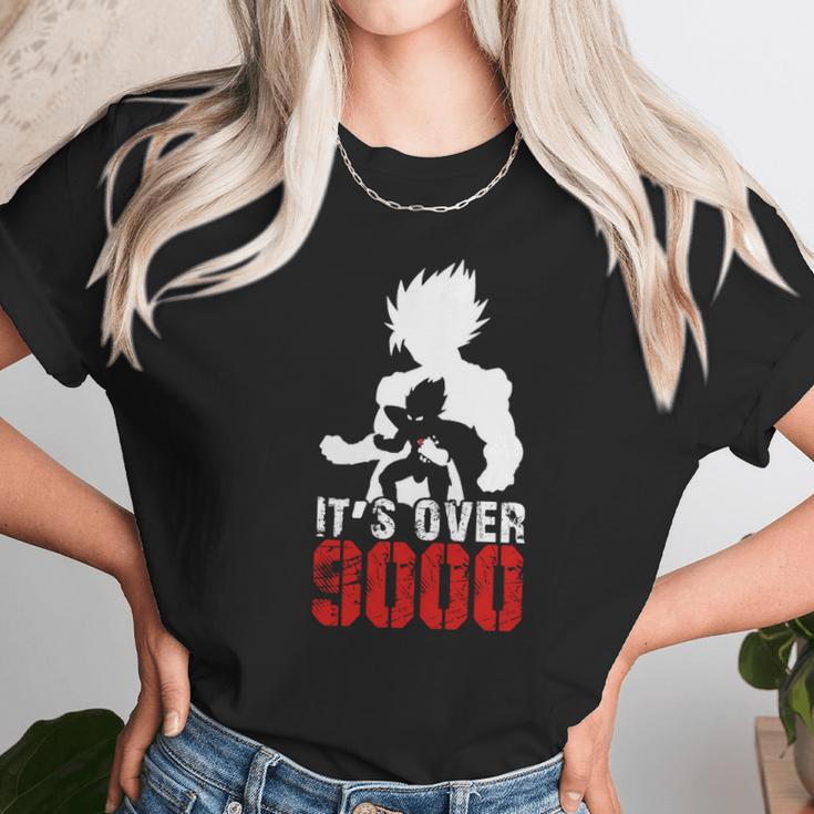 Goku - Its Over 9000 - Strong Man Bodybuilding T-Shirt Unisex T-Shirt Gifts for Her