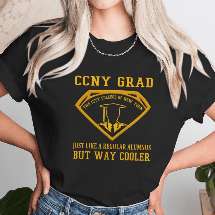 Grad The City College Of New York Unisex T-Shirt Gifts for Her