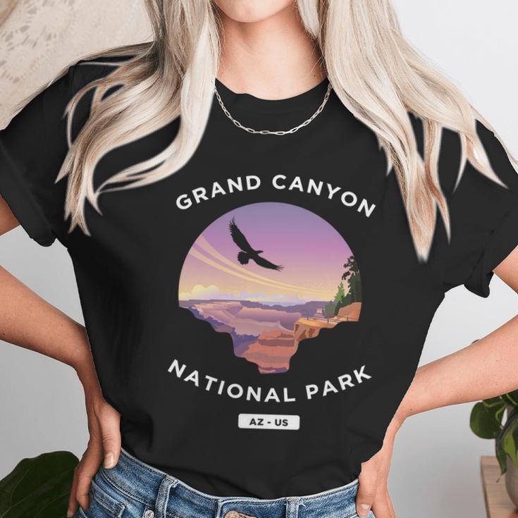 Grand Canyon Arizona Us National Park Travel Hiking Cute Gift Graphic Design Printed Casual Daily Basic Unisex T-Shirt Gifts for Her