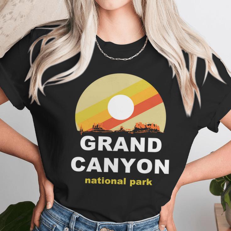 Grand Canyon National Park Retro Logo Unisex T-Shirt Gifts for Her