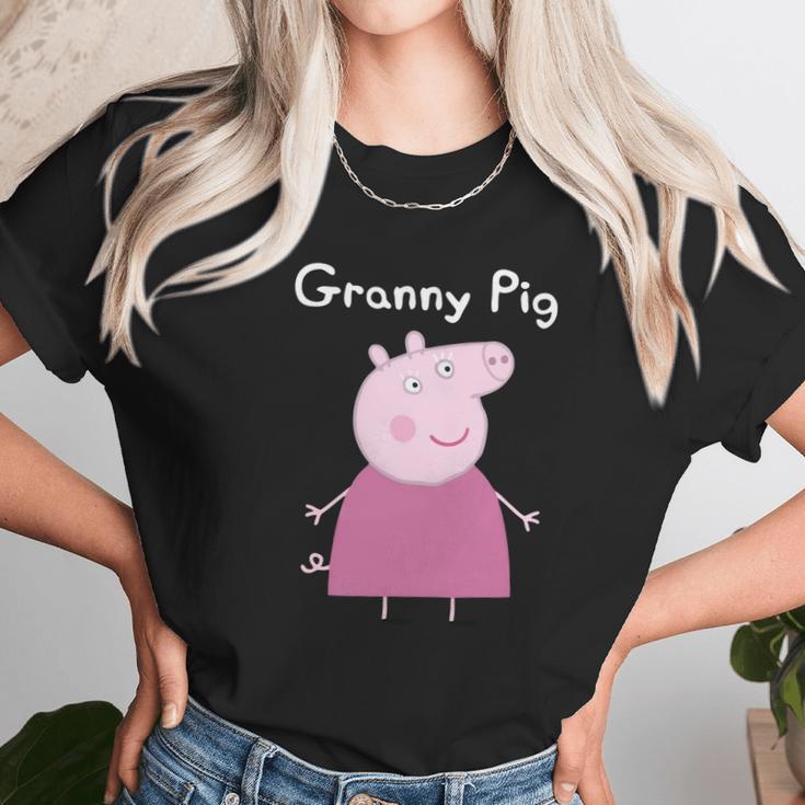 Granny Pig T-Shirt Unisex T-Shirt Gifts for Her