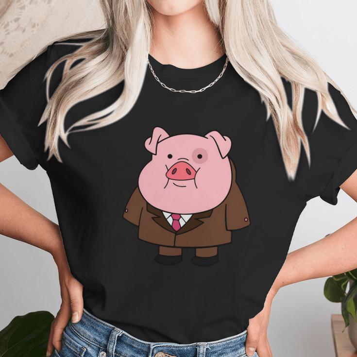 Gravity Falls Pig Boss Unisex T-Shirt Gifts for Her