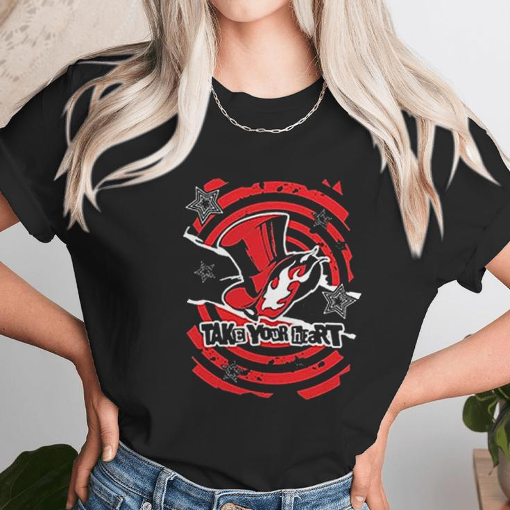 Great Eastern Entertainment Persona 5 Take Your Heart Jrs Unisex T-Shirt Gifts for Her