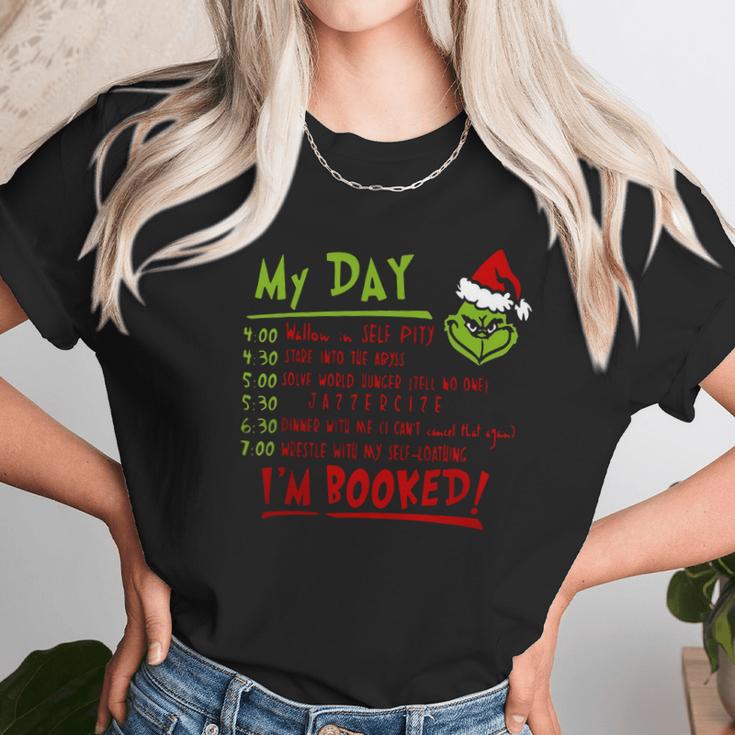 Grinch My Day Wallow In Self Pity Stare Into The Abyss Unisex T-Shirt Gifts for Her