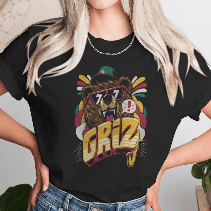 Griz Bear Unisex T-Shirt Gifts for Her