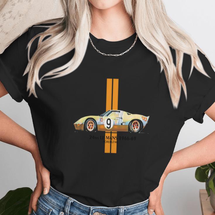 Gt 40 Ford Racing Unisex T-Shirt Gifts for Her