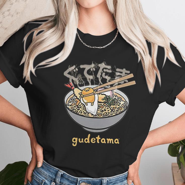 Gudetama Ramen Fashion Unisex T-Shirt Gifts for Her