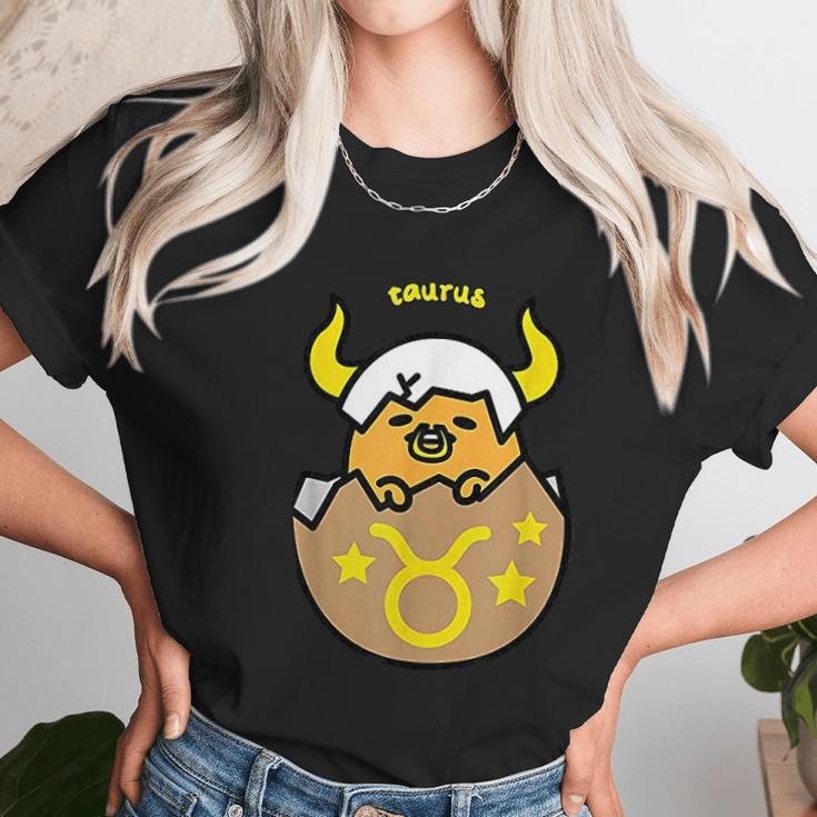 Gudetama Zodiac Taurus Unisex T-Shirt Gifts for Her