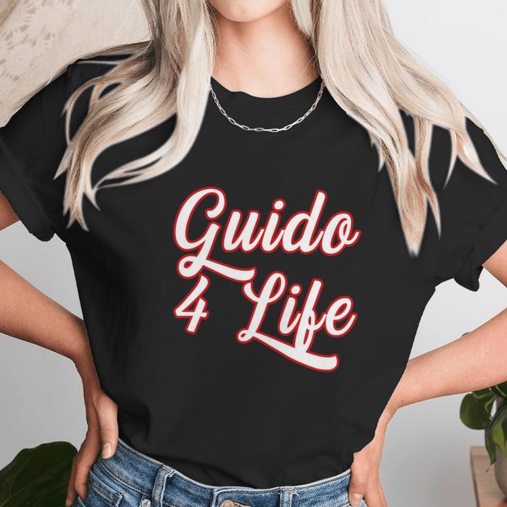 Guido For Life Gtl New Jersey Garden State Shore Unisex T-Shirt Gifts for Her