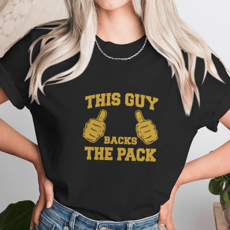 This Guy Backs The Pack Unisex T-Shirt Gifts for Her