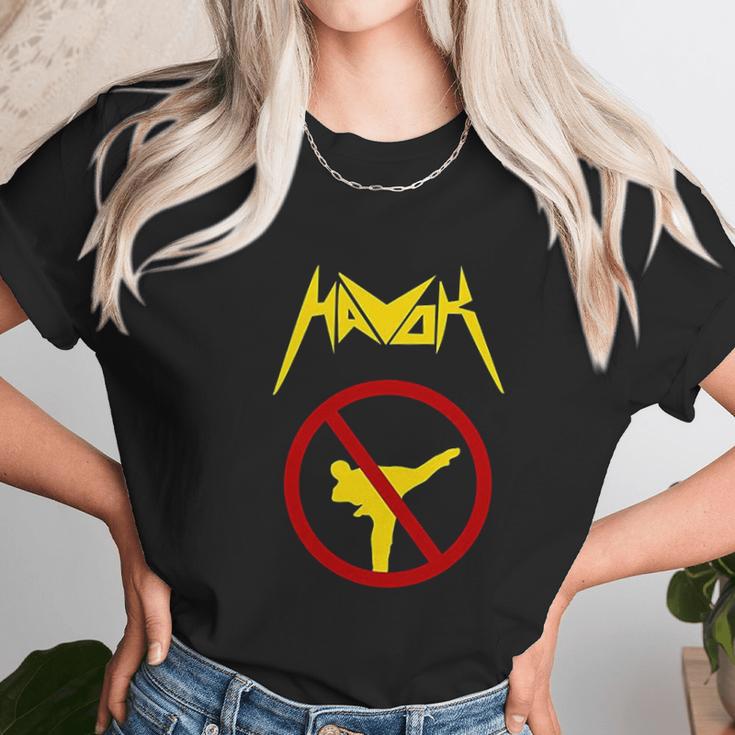 Havok No Karate In Da Pit Unisex T-Shirt Gifts for Her