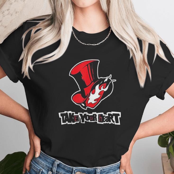 Take Your Heart Persona 5 Unisex T-Shirt Gifts for Her