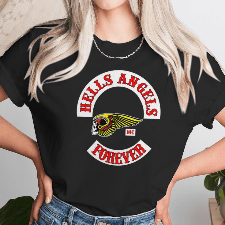 Hells Angels ForeverShirt Long Sleeve Hoodie Sweatshirt Unisex T-Shirt Gifts for Her