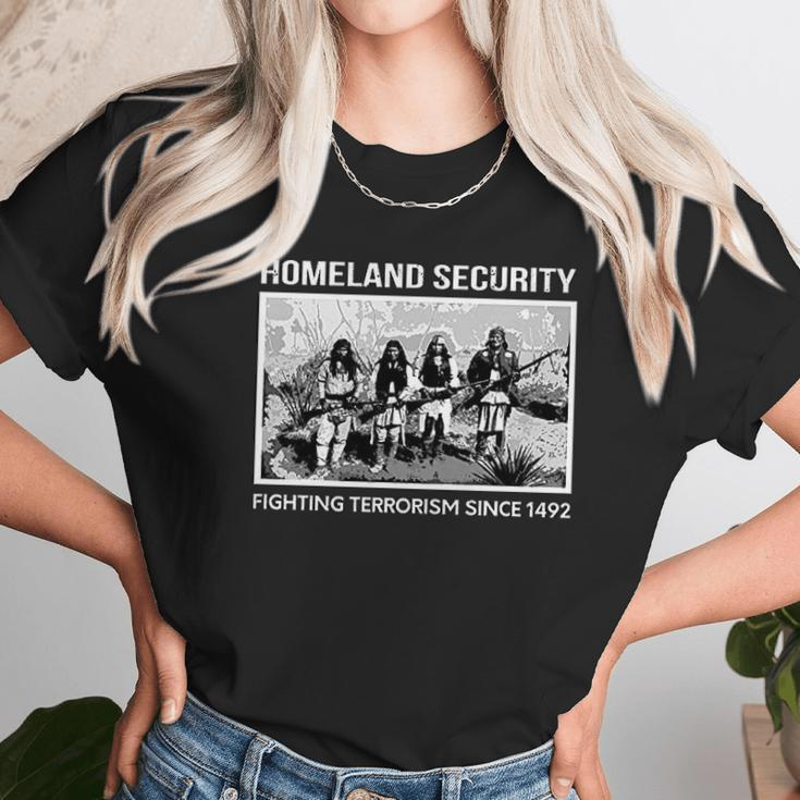 Homeland Security Fighting Terrorism Since 1942 Indian Guys Unisex T-Shirt Gifts for Her