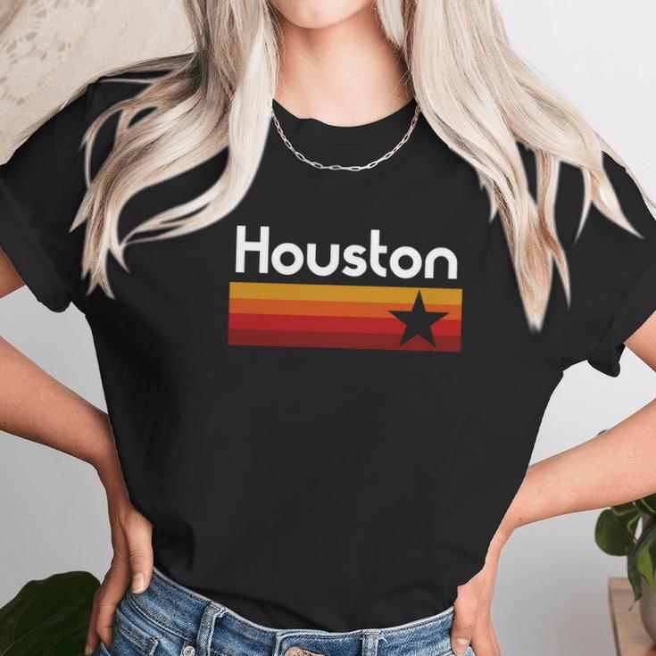 Houston Baseball Throwback Unisex T-Shirt Gifts for Her