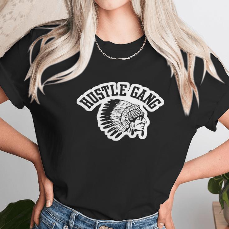 Hustle Gang Long Unisex T-Shirt Gifts for Her