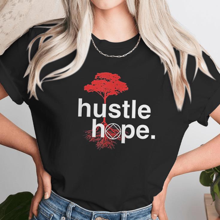 Hustle Hope Na Symbol Narcotics Anonymous Na Gifts Unisex T-Shirt Gifts for Her