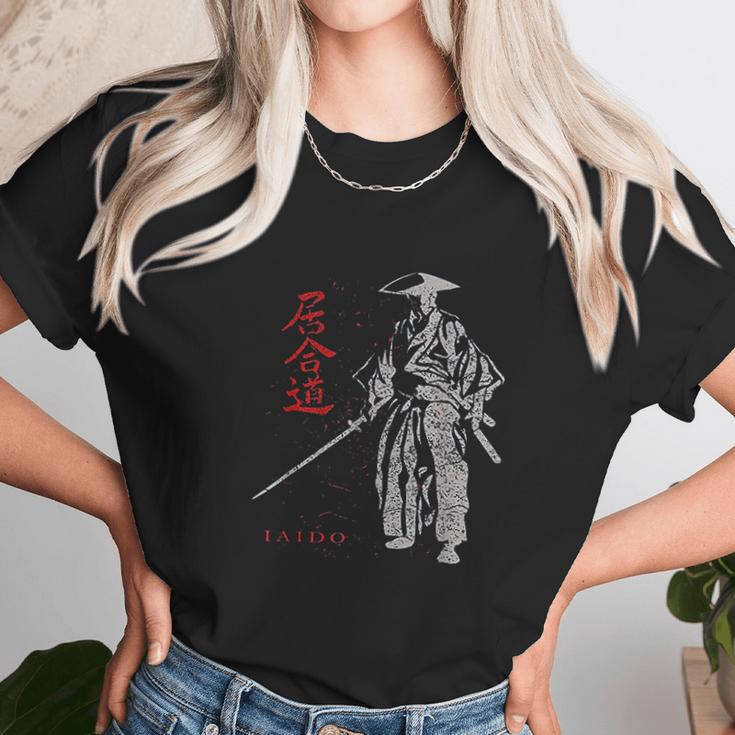 Iaido Martial Arts Samurai Ronin Unisex T-Shirt Gifts for Her