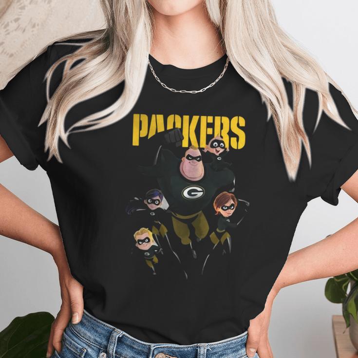 The Incredibles Green Bay Packers Unisex T-Shirt Gifts for Her