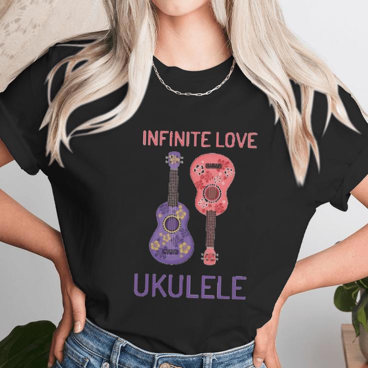 Infinite Love Ukulele Unisex T-Shirt Gifts for Her