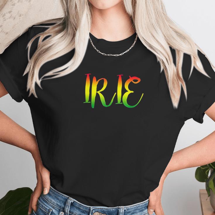 Irie Good Only Reggae Roots Clothing Unisex T-Shirt Gifts for Her