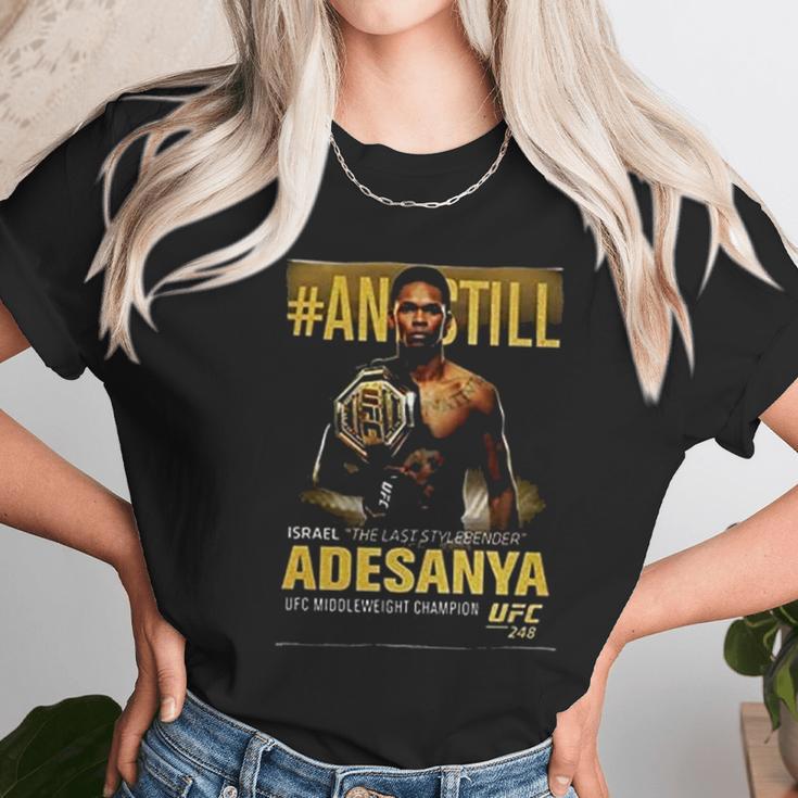 Israel Adesanya Retro Vintage Unisex T-Shirt Gifts for Her