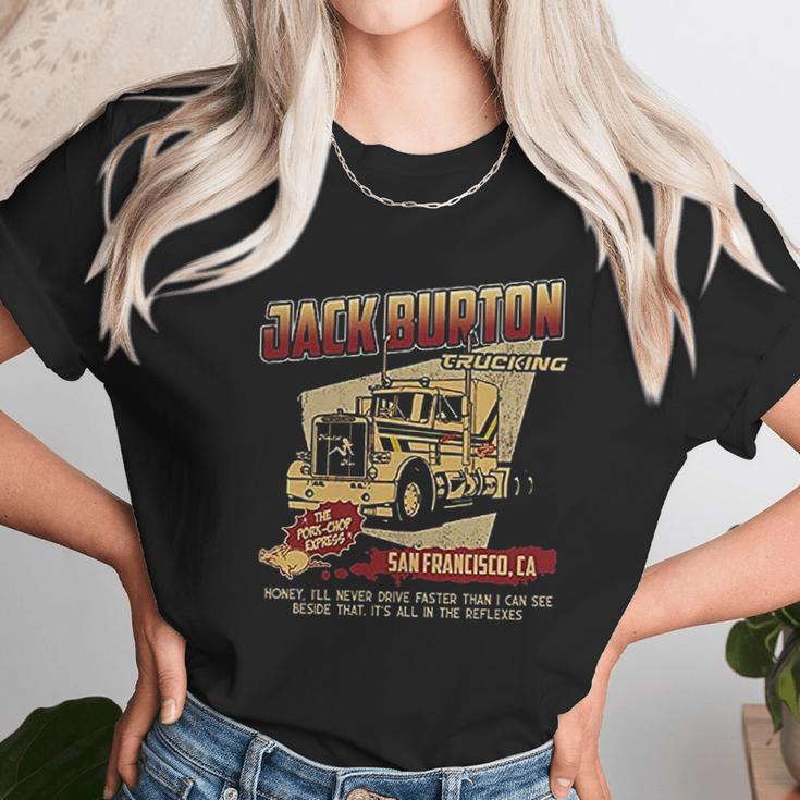 Jack Burton Trucking San Francisco Car Vintage Unisex T-Shirt Gifts for Her