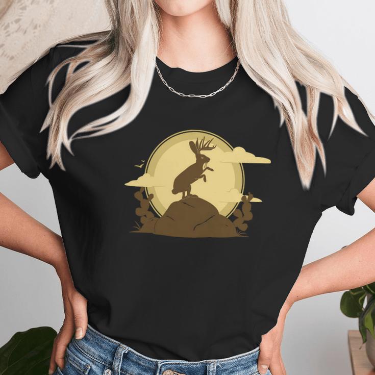 Jackalope T-Shirt Unisex T-Shirt Gifts for Her