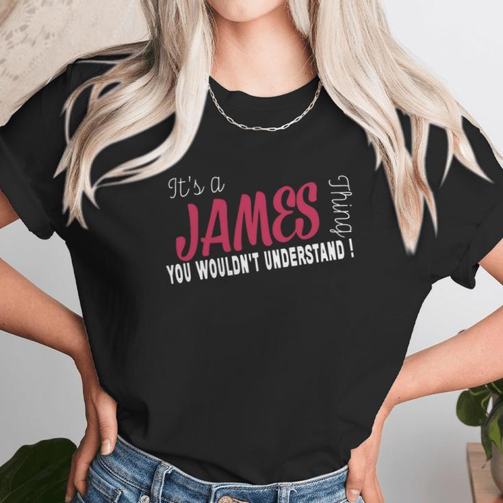 James Its James Thing - Teeforjames Unisex T-Shirt Gifts for Her