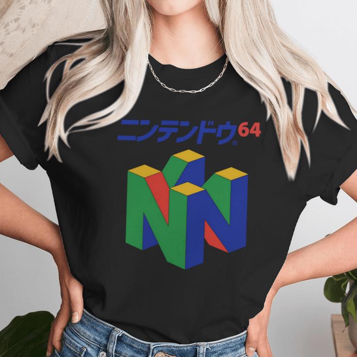 Japanese Nintendo 64 Shirt Unisex T-Shirt Gifts for Her