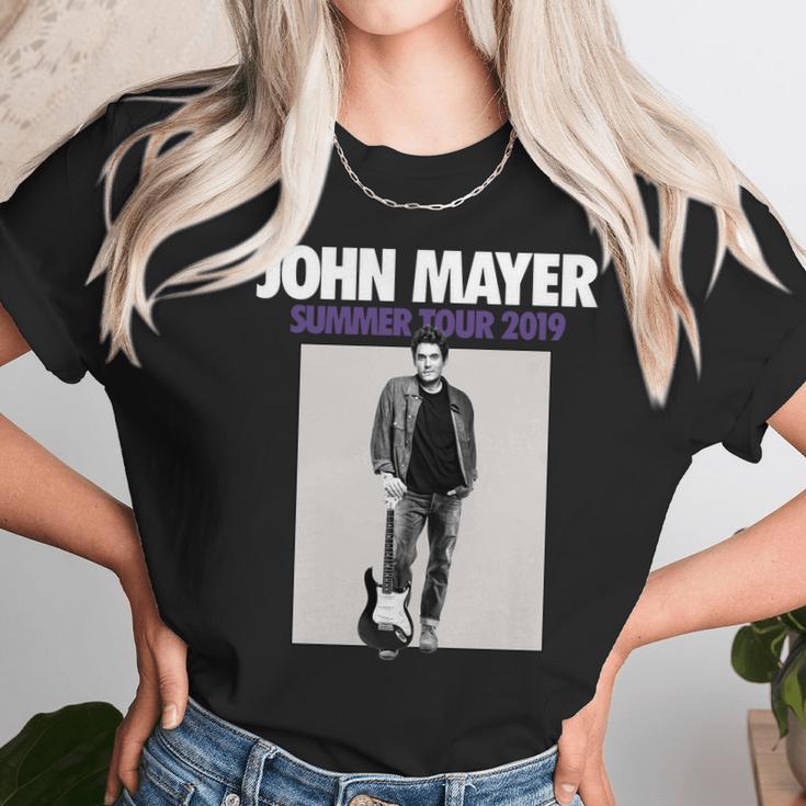 John Mayer World 2019 Unisex T-Shirt Gifts for Her