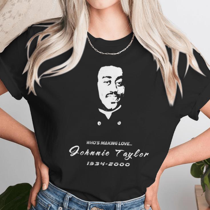 Johnnie Taylor Unisex T-Shirt Gifts for Her