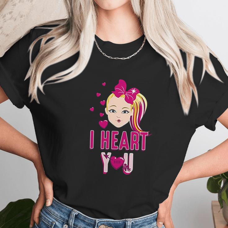 Jojo Siwa I Heart You Unisex T-Shirt Gifts for Her