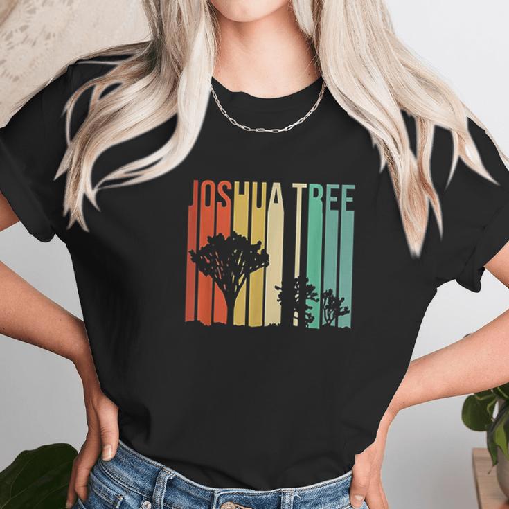 Joshua Tree Desert Vintage Retro Outdoors Camping California Unisex T-Shirt Gifts for Her