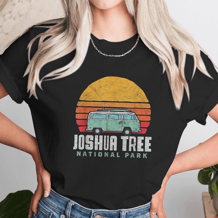 Joshua Tree National Park Hippie Van California Unisex T-Shirt Gifts for Her