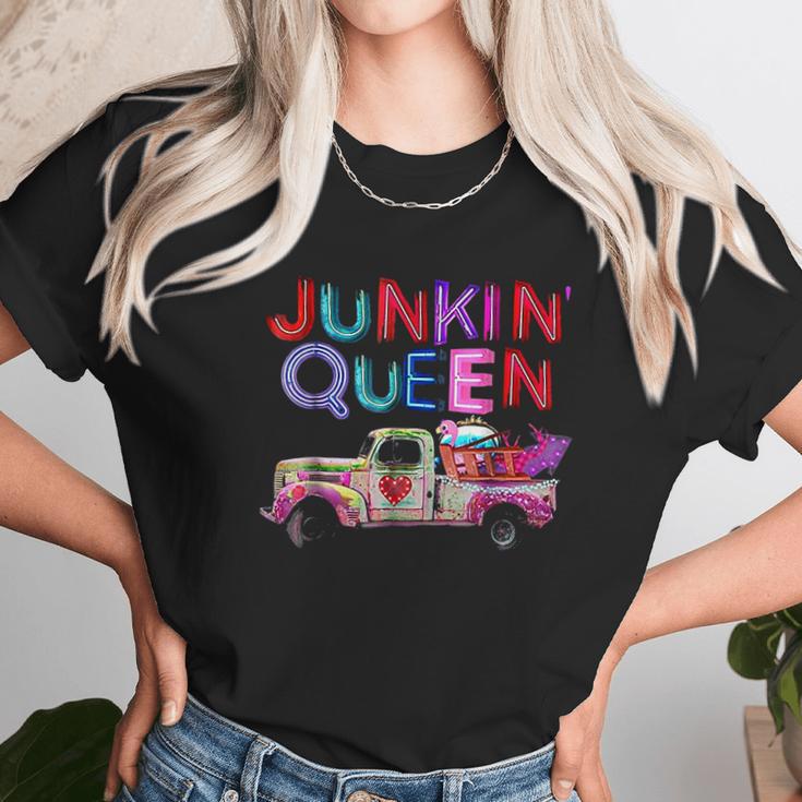 Junkin Queen Car Unisex T-Shirt Gifts for Her