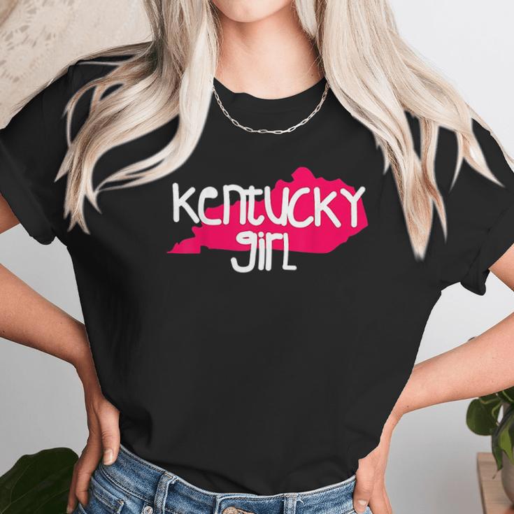 Kentucky Girl I Love Kentucky State Home Unisex T-Shirt Gifts for Her