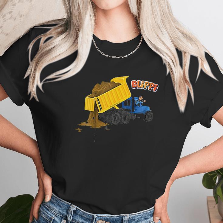 Kids Blippi Dump Truck Unisex T-Shirt Gifts for Her