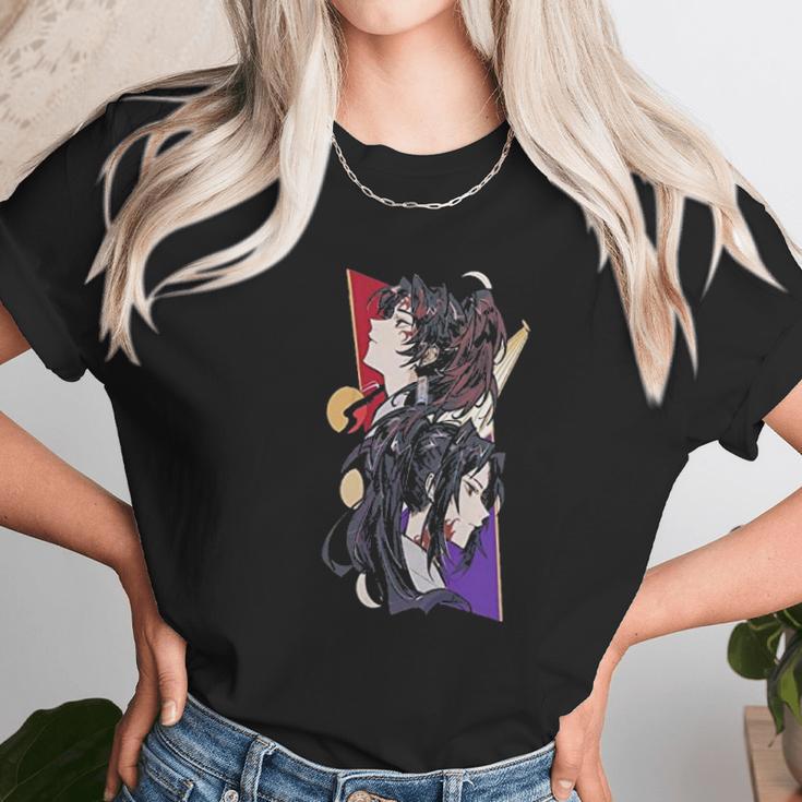 Kimetsu No Yaiba Demon Slayer Characters Unisex T-Shirt Gifts for Her