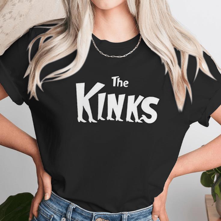 The Kinks Logo Black Shirt Rock Band For Mens Tee Shirt Unisex T-Shirt Gifts for Her