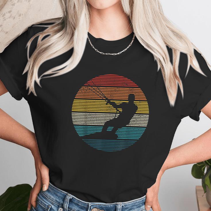 Kitesurfing Kiteboarding Kitesurf Vintage Kite Surfer Gift Unisex T-Shirt Gifts for Her