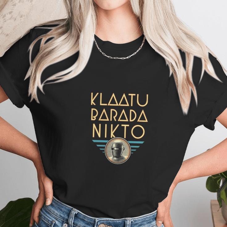 Klaatu Barada Nikto Unisex T-Shirt Gifts for Her