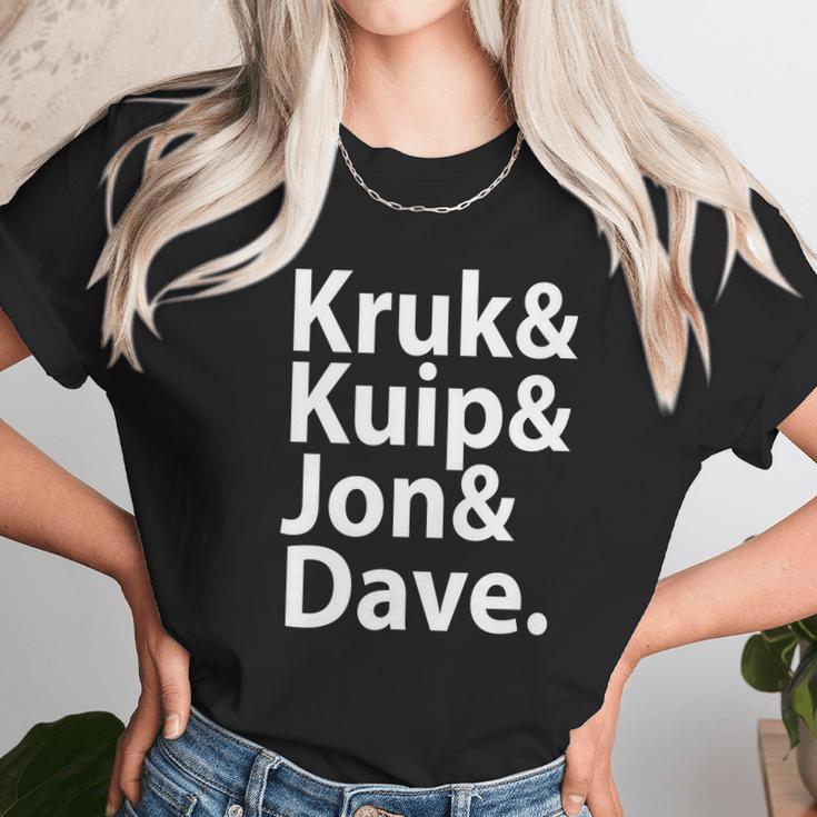 Kruk Kuip Jon Dave T-Shirt_1 Unisex T-Shirt Gifts for Her