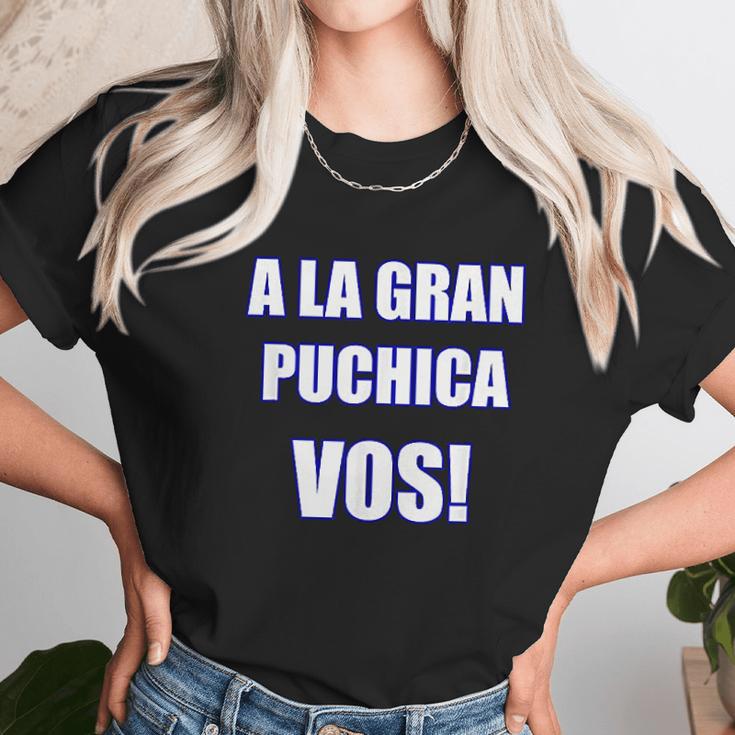 A La Gran Puchica Vos Spanish Slang El Salvador Unisex T-Shirt Gifts for Her