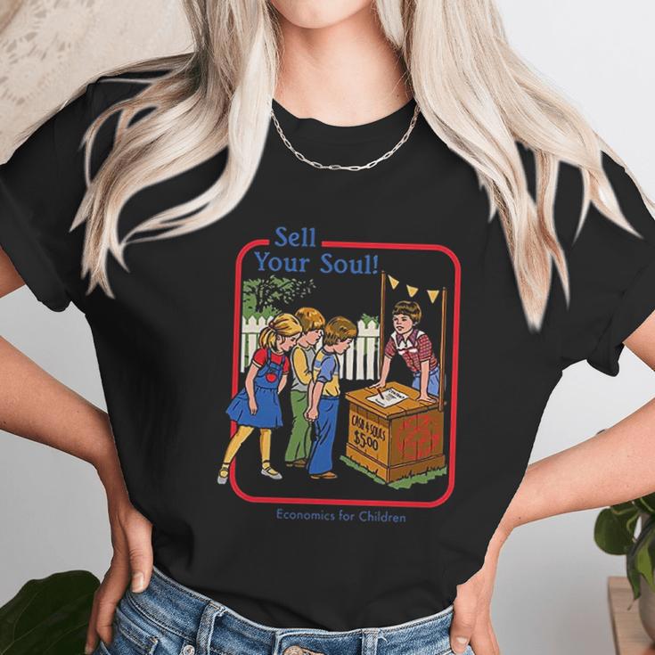 Lazy Tribe Sell Your Soul Fashionable For Teenagers Unisex T-Shirt Gifts for Her