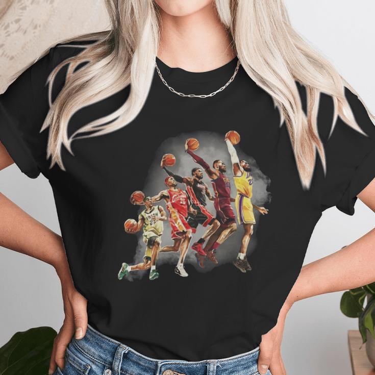 Lebron James The Evolution Of A King Los Angeles Lakers Unisex T-Shirt Gifts for Her