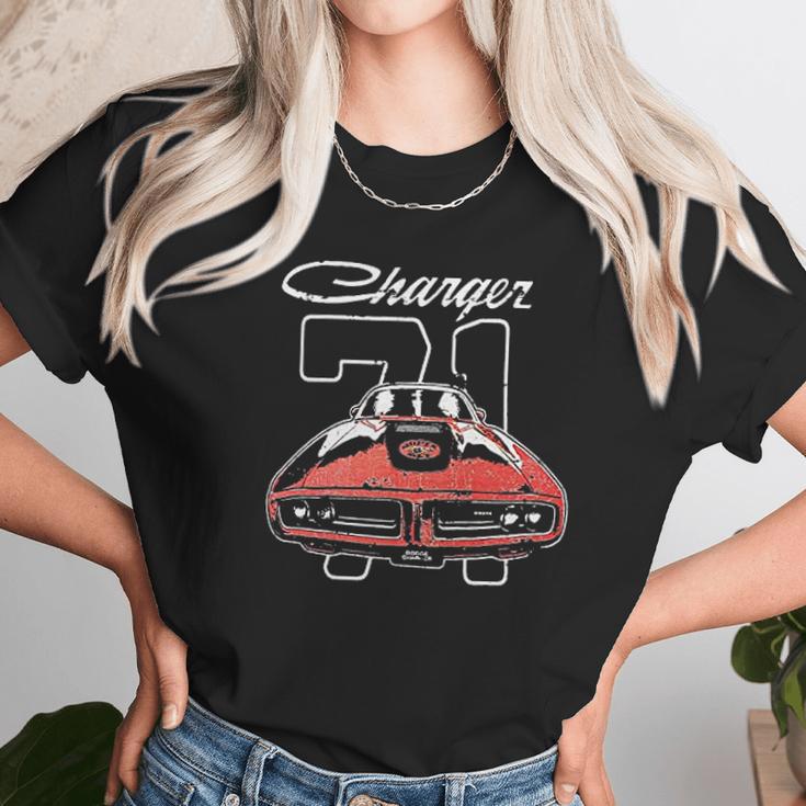 Licensed Big And Tall 1971 Dodge Charger Unisex T-Shirt Gifts for Her