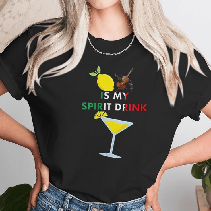 Limoncello Lemon Cello Is My Spirit Drink Unisex T-Shirt Gifts for Her