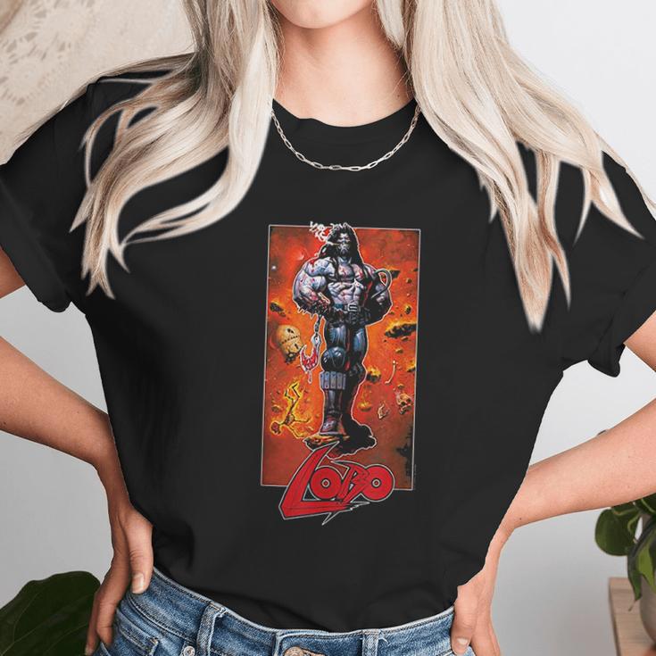 Lobo Pose Unisex T-Shirt Gifts for Her