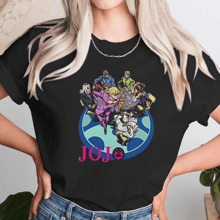 Logo Jojo Bizarre Adventure Durable Unisex T-Shirt Gifts for Her